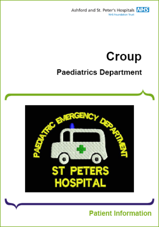 Click to download the Croup leaflet