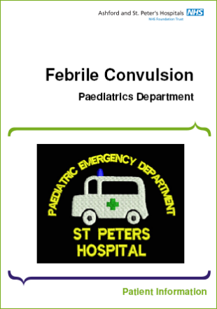 Click to download the Febrile Convulsion leaflet