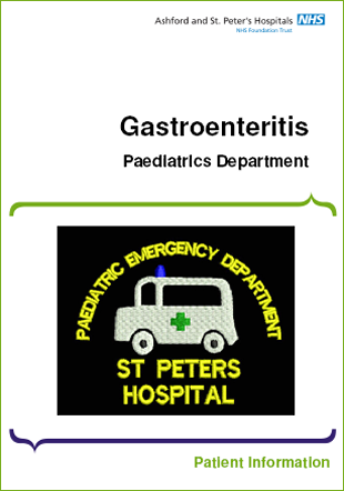 Click to download the Gastroenteritis leaflet