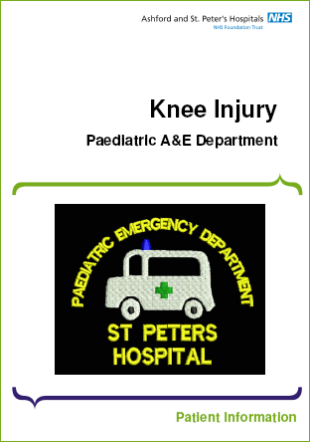 Click to download the Knee Injury leaflet