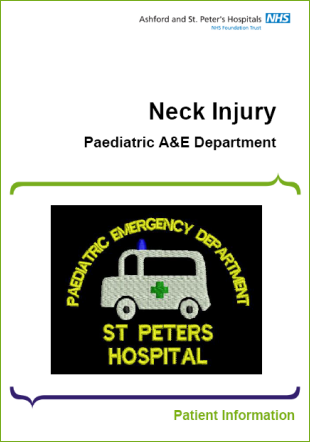 Click to download the Neck Injury leaflet