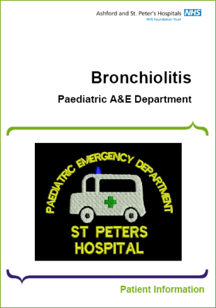 Click to download the Bronchiolitis leaflet