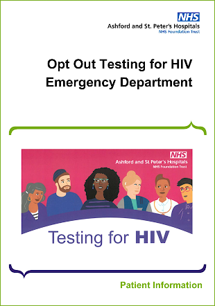 Click to view the Opt Out Testing for HIV  leaflet